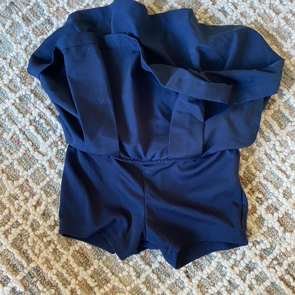 Girls 4T French Toast Classic Navy Skort - Picture 3 of 5
